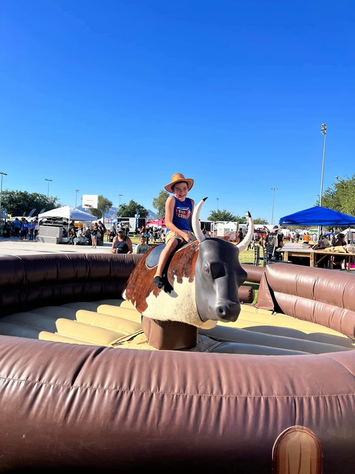 Pahrump Disability Outreach Program team and families at a community event